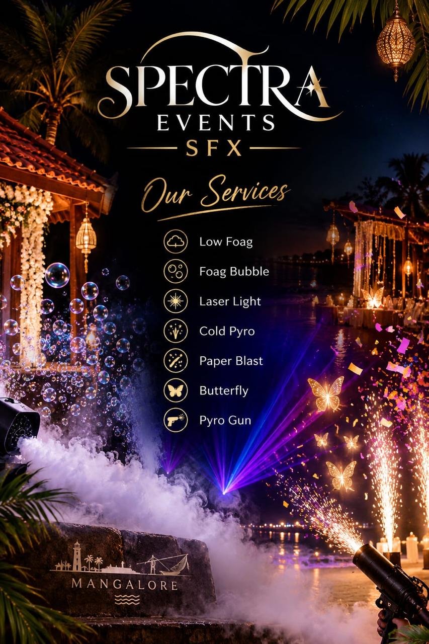 Spectra Events SFX services